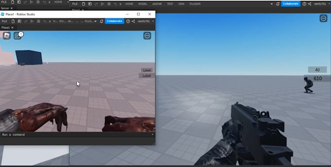 Gig Preview - Make animation for monster or any model suppost roblox,model 3d assets,weapon3d