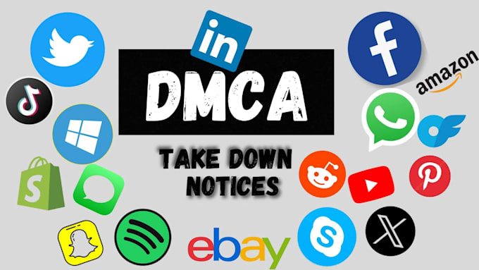 Gig Preview - Remove, takedown, and delete instagram, tiktok, reddit, facebook, yt under dmca