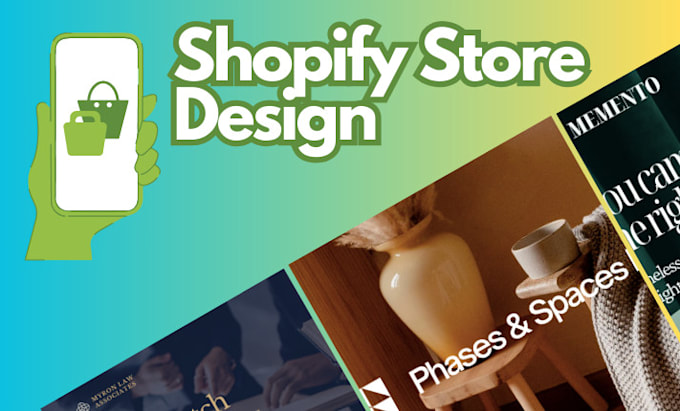 Gig Preview - Design and redesign ecommerce shopify website or shopify store landing page