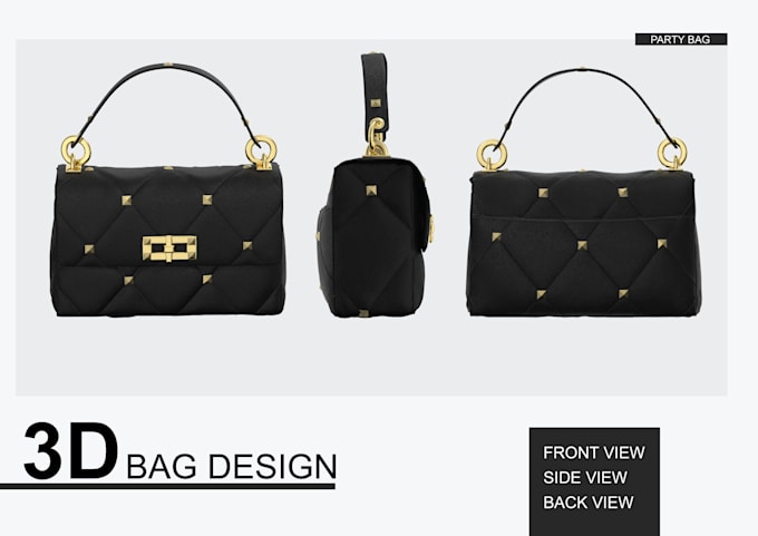 Gig Preview - Do any 3d bag design, travel bag, backpack design