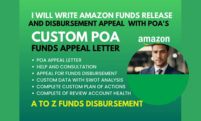 Gig Preview - Write amazon poa for amazon account reinstatement and amazon suspension