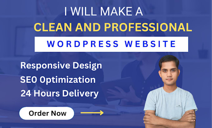 Bestseller - build an amazing wordpress website within 24 hours