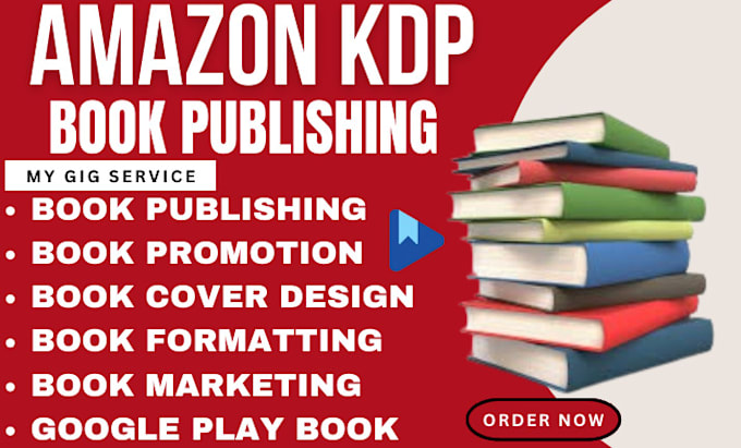 Gig Preview - Do book publishing, book formatting for amazon kindle, paperback and hardcover