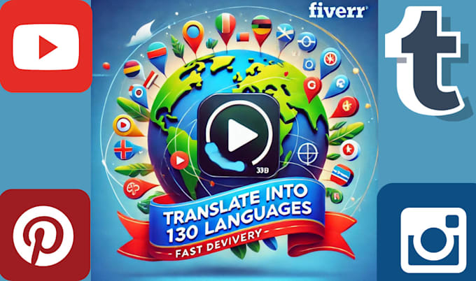 Gig Preview - Translate and add subtitles to videos in 130 languages expand your global reach