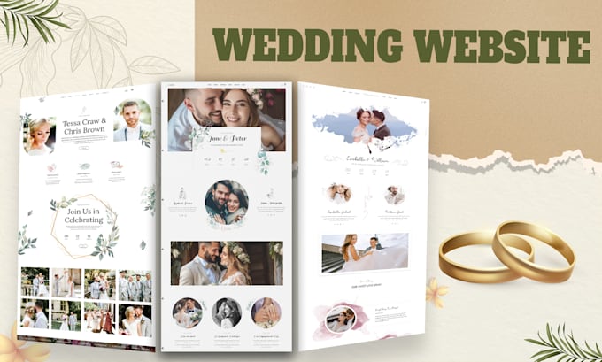 Gig Preview - Create your wedding website and wedding invitation website