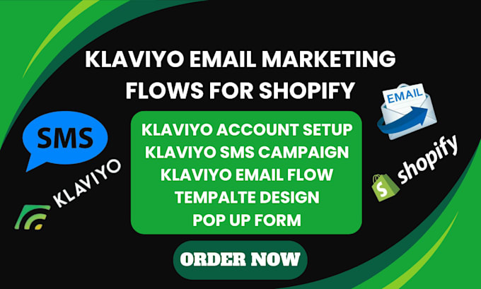 Bestseller - setup klaviyo email marketing for shopify, ecommerce, klaviyo campaign, sms flow