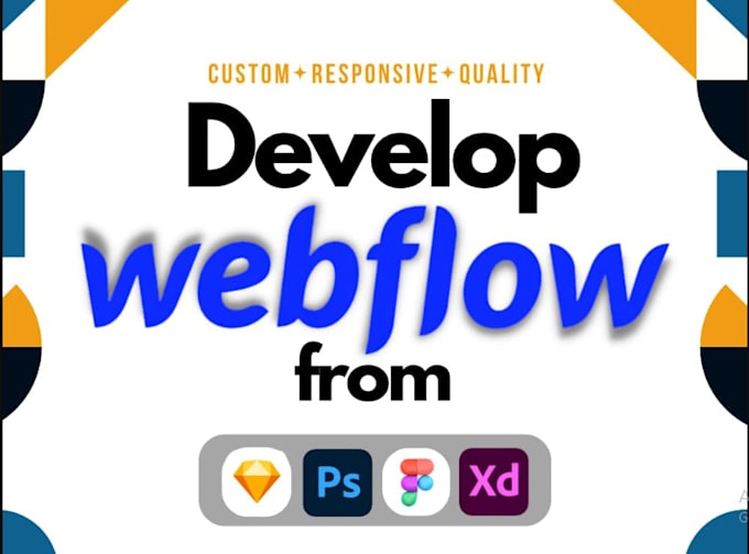 Gig Preview - Design or develop webflow website, figma to webflow, webflow  and miro expert