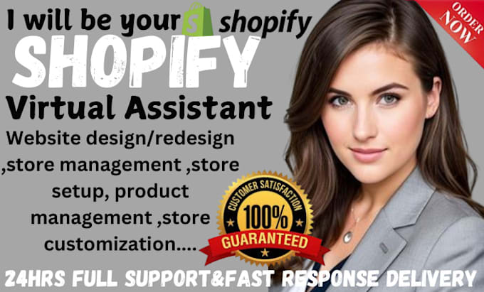 Bestseller - shopify virtual assistant manager ,website designfor store sales management