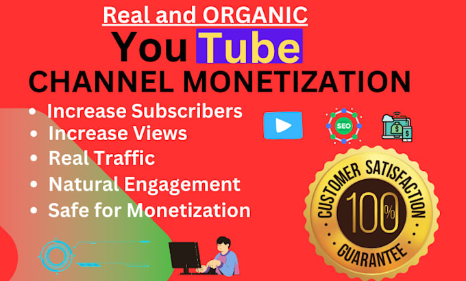 Gig Preview - Do fast youtube channel promotion via google ads  and moneti