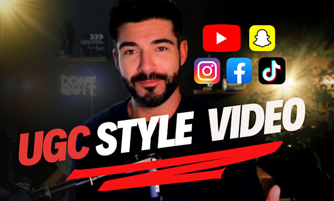 Gig Preview - Create a ugc spokesperson video for your business or brand, I am male creator