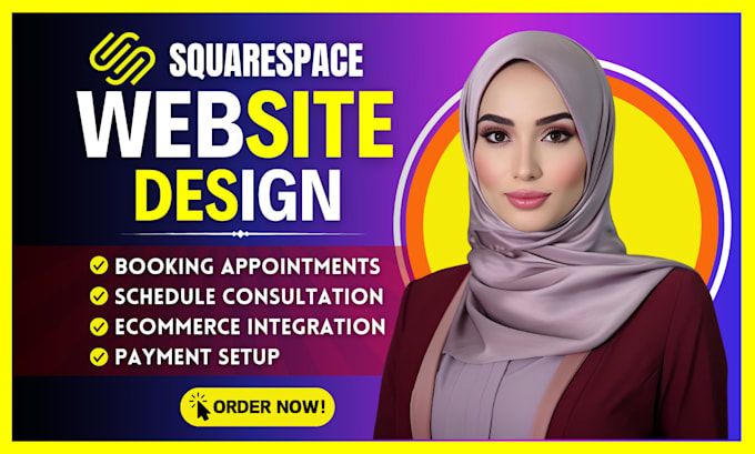 Bestseller - build squarespace website design or redesign squarespace website development