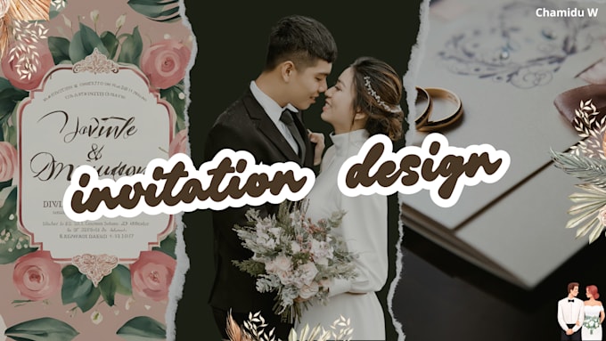 Bestseller - design an elegant digital wedding invitation video