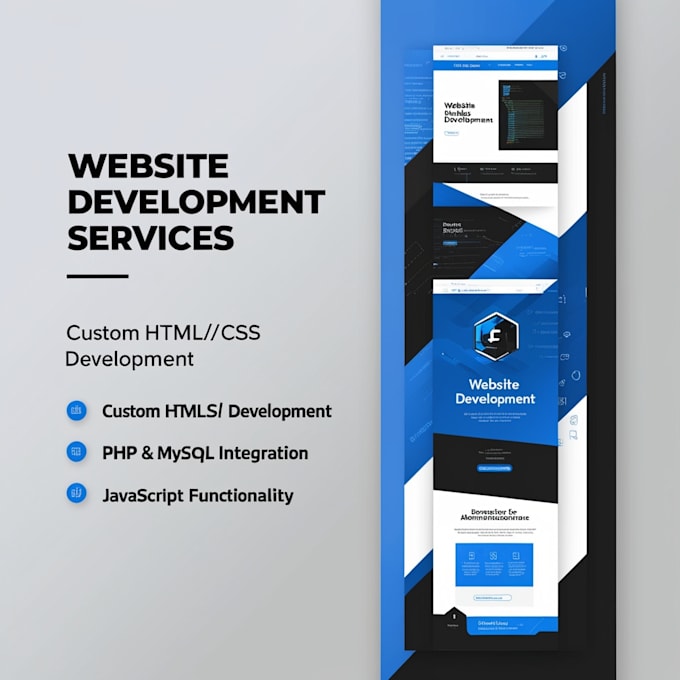 Gig Preview - Develop custom HTML CSS php mysql javascript website