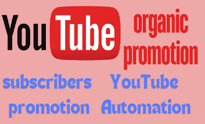 Gig Preview - Do super fast organic youtube channel promotion