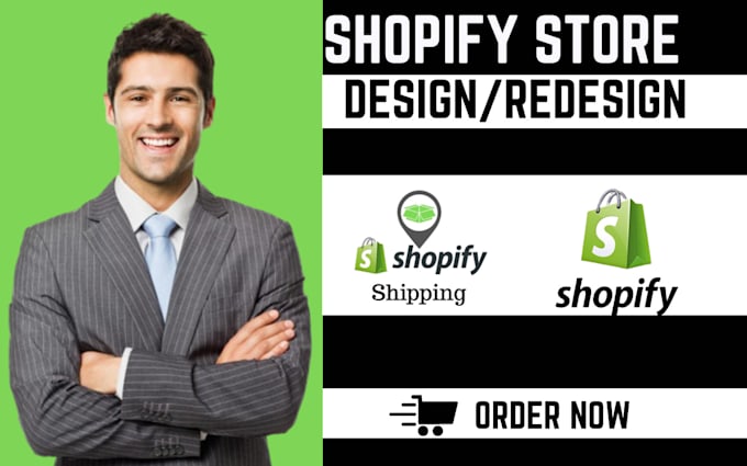 Gig Preview - Shopify store design redesign shopify store setup shopify dropshipping store