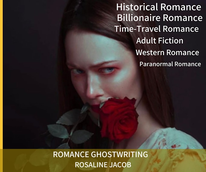 Gig Preview - Ghostwrite your romance novel