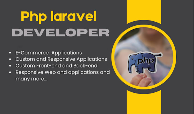 Gig Preview - Provide best PHP laravel development service