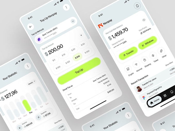 Gig Preview - Develop fintech app bank app loan app