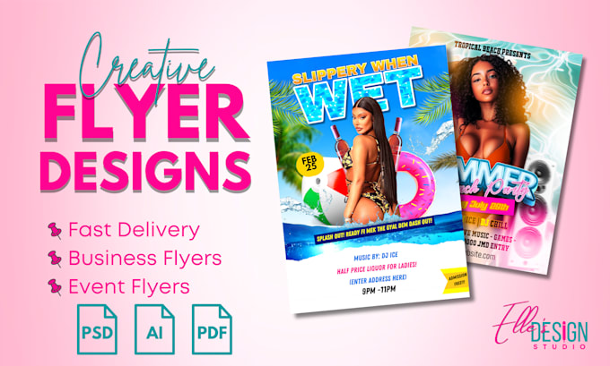 Bestseller - create eye catching flyer designs for your event or business