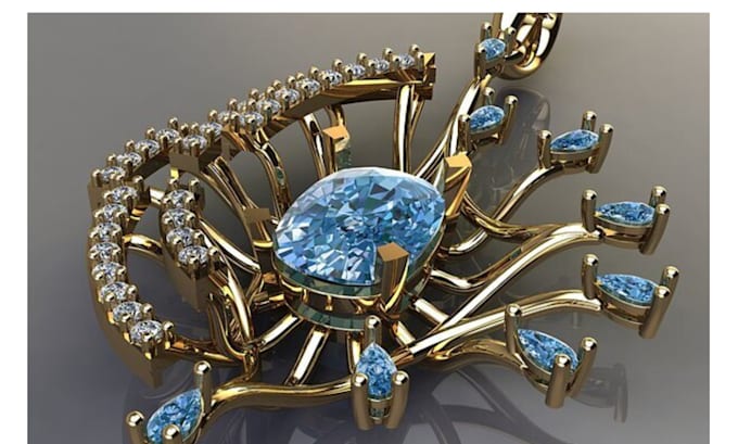 Gig Preview - Do 3d jewelry animation 3d jewelry design 3d jewelry ads video 3d product ads 3d