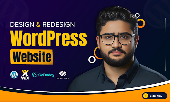 Gig Preview - Create responsive wordpress business website design and redesign for you