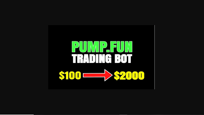 Gig Preview - Build super volume bot trending bot holder bot pump fun bot dexscreener bot