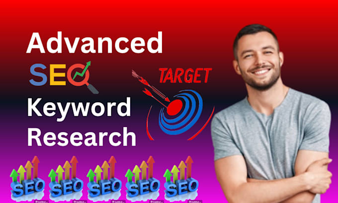 Gig Preview - Advanced SEO keyword research and semrush  ahrefs  research for your website