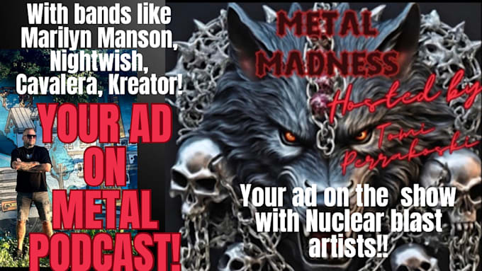 Gig Preview - Make your ad to metal podcast