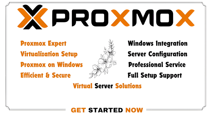 Gig Preview - Set up proxmox virtualization on windows