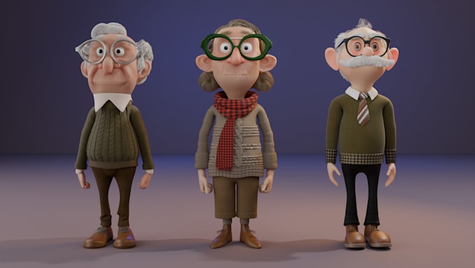 Gig Preview - 3d rigging character blender rigging character blender for 3d character rigging