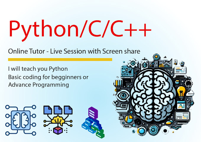 Gig Preview - Teach python, data science, machine learning