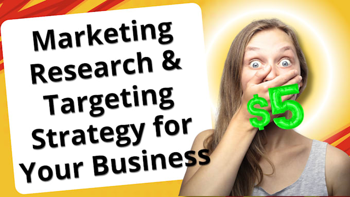 Gig Preview - Do marketing research audience targeting and ad strategy