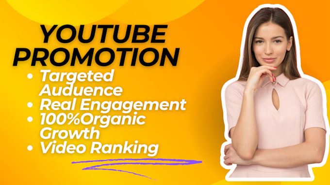 Gig Preview - Do super fast youtube video promotion for channel growth