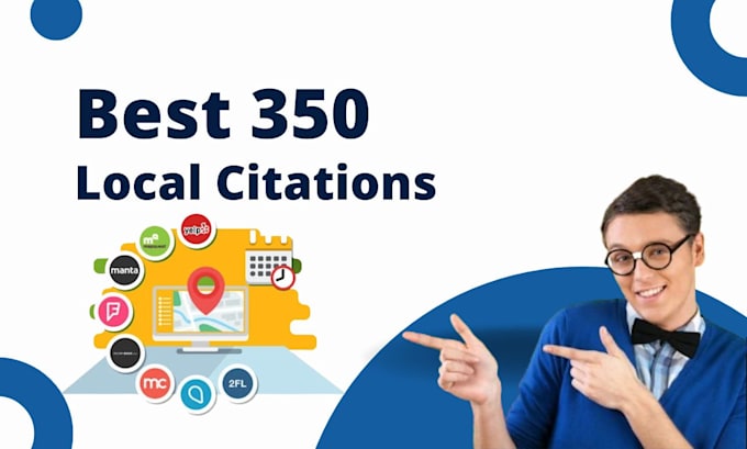 Gig Preview - Do 350 local citations manually for your local business