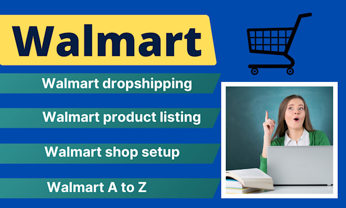 Gig Preview - Do walmart dropshipping and shop setup