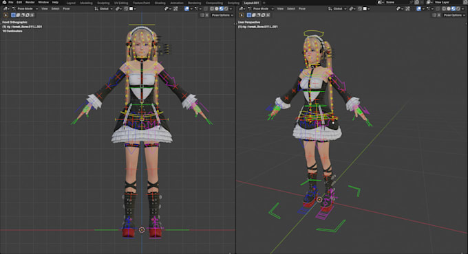 Gig Preview - Rig your 3d character in blender