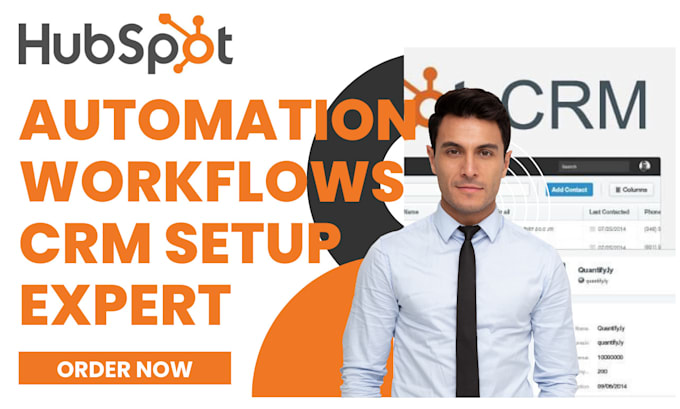 Gig Preview - Do full hubspot CRM setup, hubspot onboarding and hubspot automation, workflow