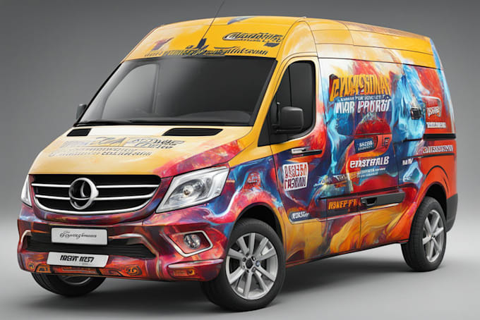 Gig Preview - Do professionally vehicle wrap design