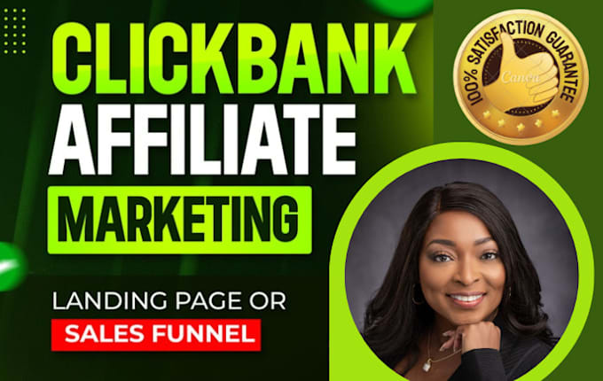 Gig Preview - Do highly converting amazon affiliate website clickbank affiliate landing page