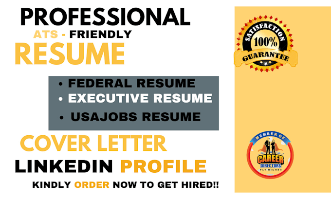 Bestseller - craft a professional federal executive resume that will be interview oriented