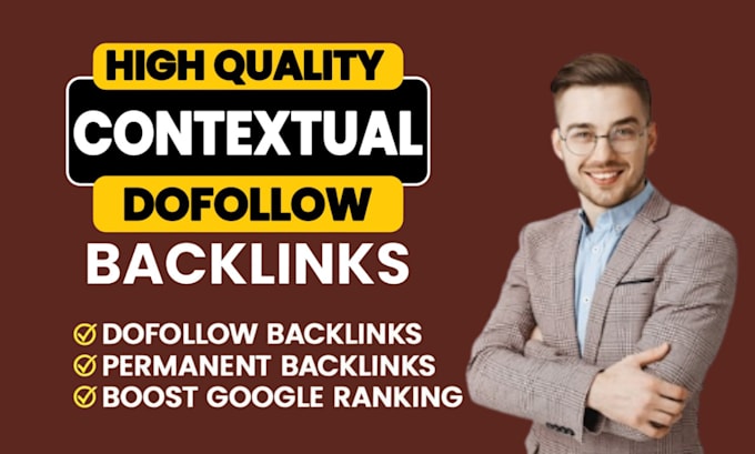 Gig Preview - Do contextual dofollow white hat high da seo backlinks for google ranking