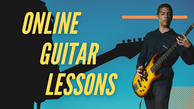 Gig Preview - Teach how to play guitar online