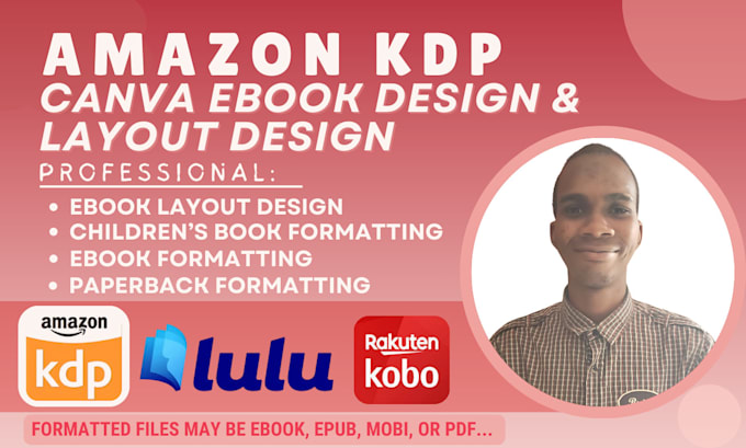 Gig Preview - Do quality canva ebook and book design formatting for amazon kdp workbook design