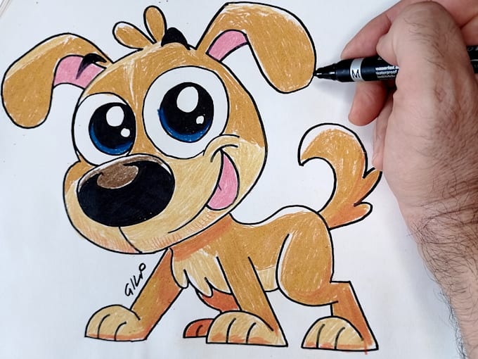 Gig Preview - Create custom drawing and coloring tutorial videos