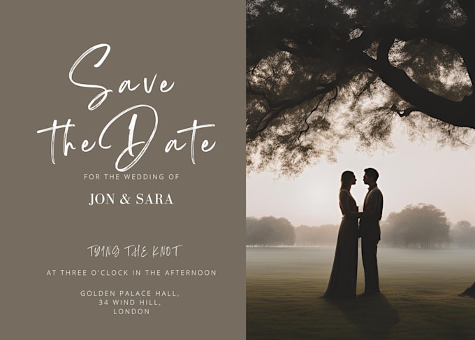 Gig Preview - Create custom invitations designs for every occasion