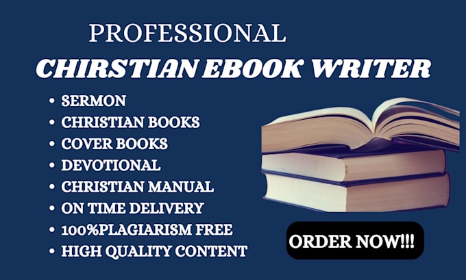 Gig Preview - Be self help ebook writer christian ebook romance ghostwriter non fiction ebook