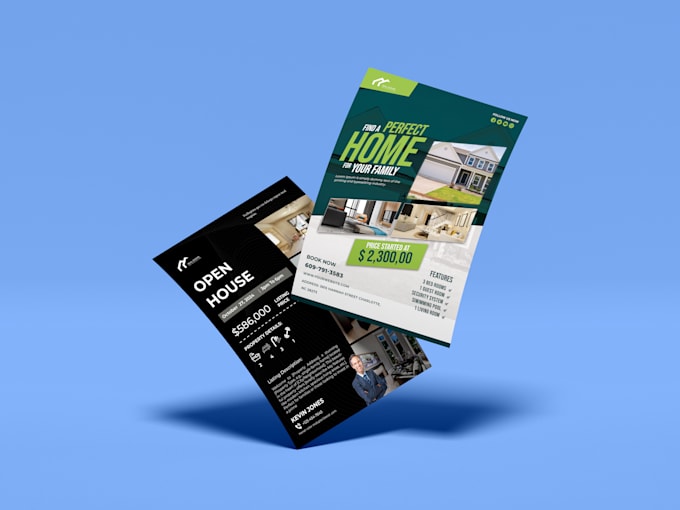 Gig Preview - A professional real estate flyer, real estate brochure, business card