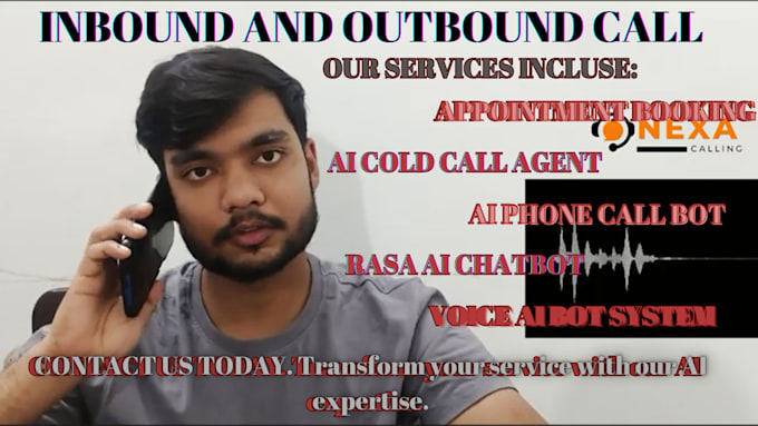 Gig Preview - Based inbound and outbound system sip trunk ivr human voice ai bot crm nlp