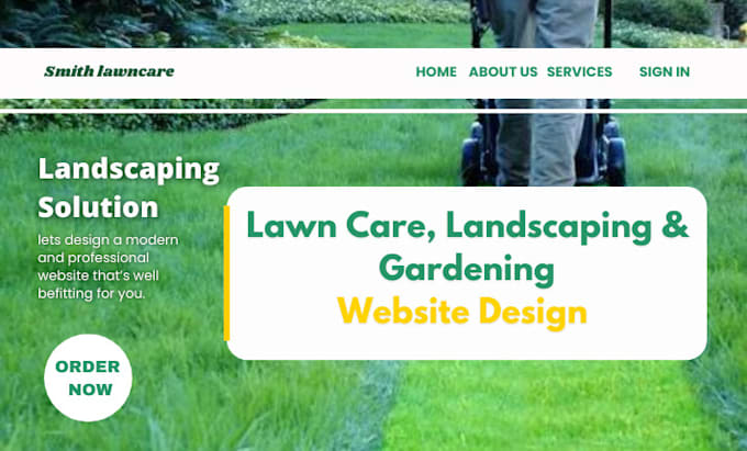 Gig Preview - Build wordpress website wordpress ecommerce lawncare website wordpress lawncare