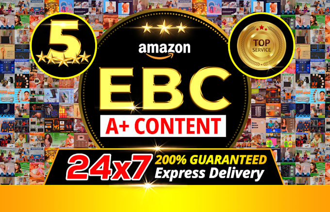 Gig Preview - Design amazon enhanced brand content ebc a plus